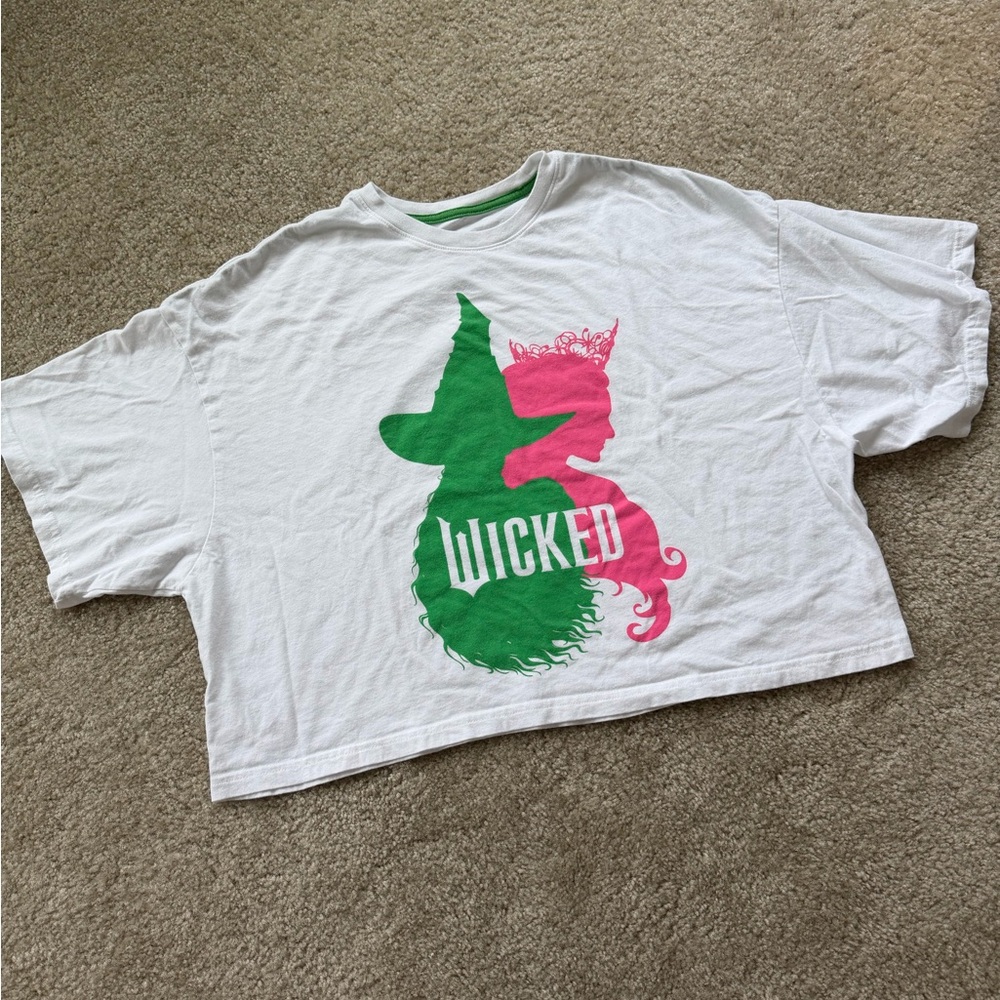 Medium Oversized Cropped Universal Studios Wicked… - image 1